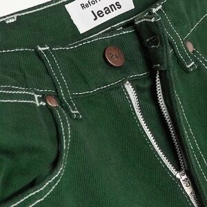 REFORMATION
Cowboy Straight-Leg Jeans